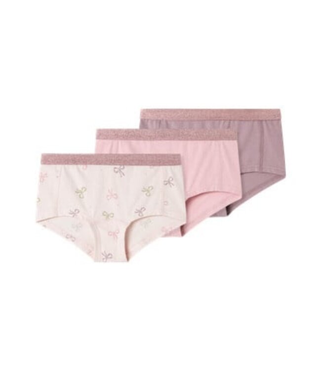 Name it winter ondergoed meisjes - paars - 3p hipster - NkfHipster