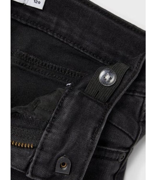 Name it winter jeansbroek jongens - zwart - skinny fit - NkmPete