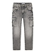 Name it winter cargo jeansbroek jongens - grijs - tapered fit - NkmSilas