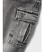 Name it winter cargo jeansbroek jongens - grijs - tapered fit - NkmSilas