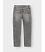 Name it winter cargo jeansbroek jongens - grijs - tapered fit - NkmSilas