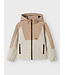 Name it winter softshell jas jongens - bruin - NknAlf