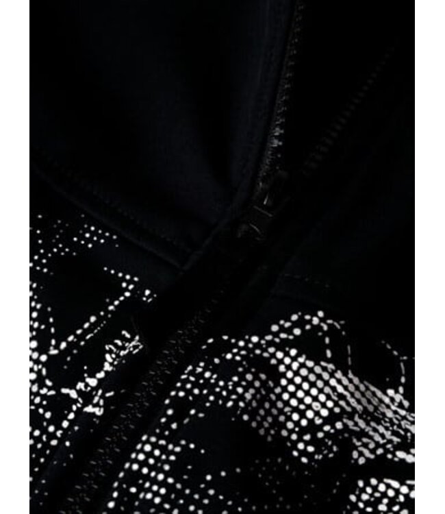 Name it winter softshell jas jongens - zwart - NkmAlf