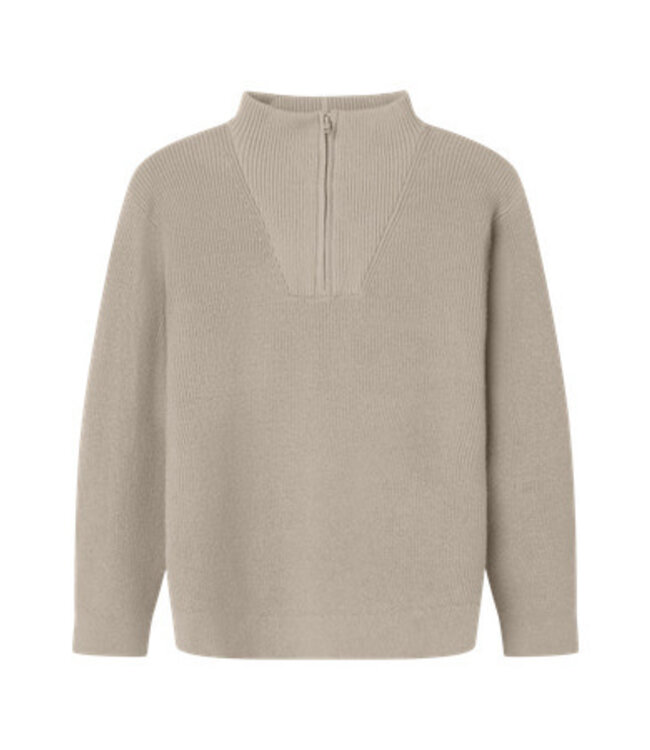 Name it winter sweater jongens - bruin - gebreid - NkmNesolle