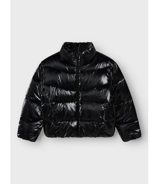 Name it winter winterjas meisjes - zwart - puffer - NkfManon