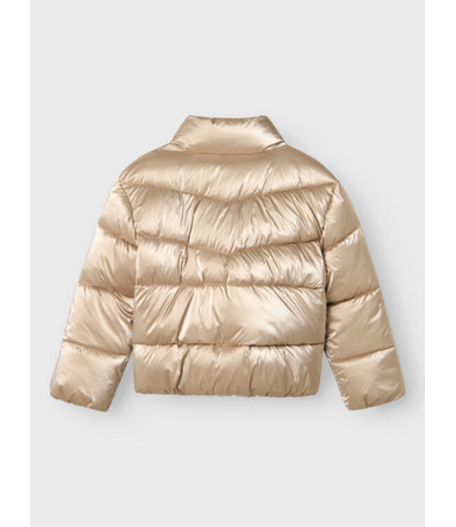Name it winter winterjas meisjes - bruin - puffer - NkfManon