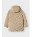 Name it winter winterjas meisjes - bruin - midi - NkfMarisa