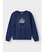 Name it winter sweater meisjes - blauw - regular fit - NkfNuasa