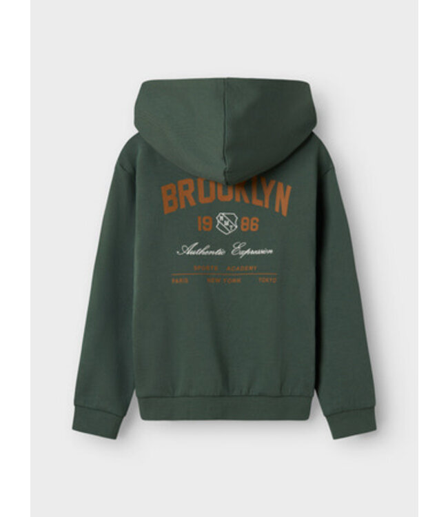 Name it winter sweater jongens - groen - regular fit - NkmNewi