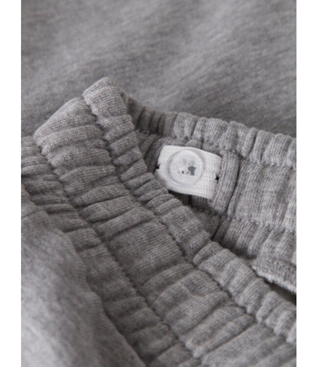 Name it winter sweat broek jongens - grijs - regular fit - NkmNewi