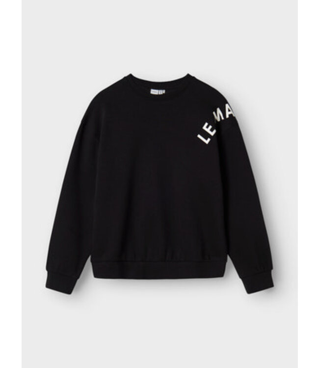 Name it winter sweater meisjes - zwart - relaxed fit - NkfOdika