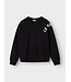 Name it winter sweater meisjes - zwart - relaxed fit - NkfOdika