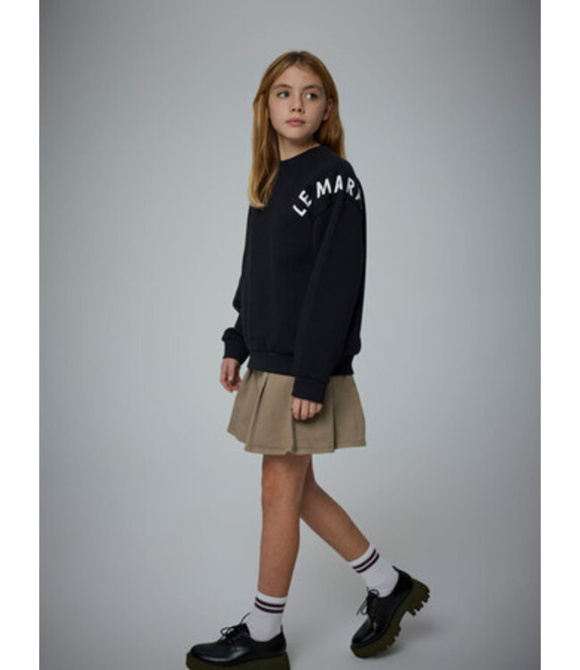 Name it winter sweater meisjes - zwart - relaxed fit - NkfOdika