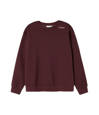Name it winter sweater meisjes - paars - relaxed fit - NkfOdika