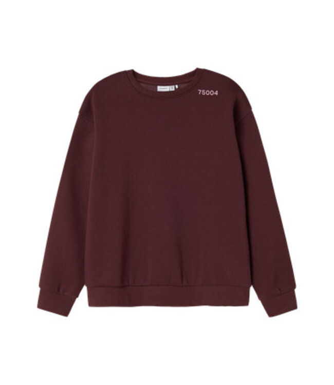 Name it winter sweater meisjes - paars - relaxed fit - NkfOdika