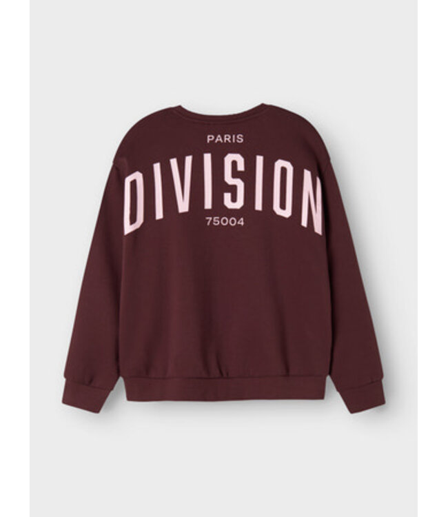 Name it winter sweater meisjes - paars - relaxed fit - NkfOdika