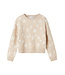 Name it winter sweater meisjes - grijs - regular fit, gebreid - NkfOline