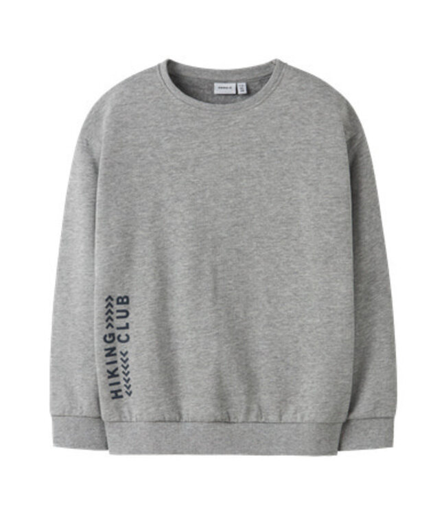 Name it winter sweater jongens - grijs - relaxed fit - NkmOrville