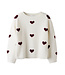 Name it winter sweater meisjes - wit - regular fit, gebreid - NkfOna