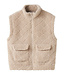 Name it winter vest meisjes - bruin - teddy - NkfNila