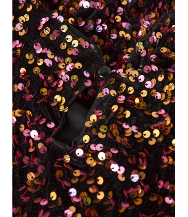 Name it winter jurk meisjes - goud - regular fit - NkfRunica