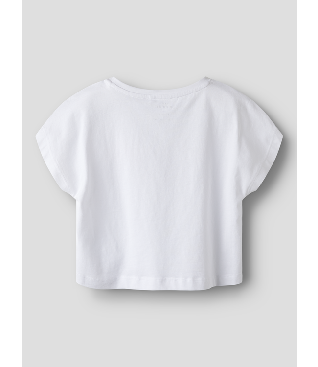 Name it zomer crop top meisjes - wit - NkfVilma