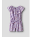 Name it zomer playsuit meisjes - paars - korte mouw - NkfVinaya