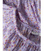 Name it zomer playsuit meisjes - paars - korte mouw - NkfVinaya