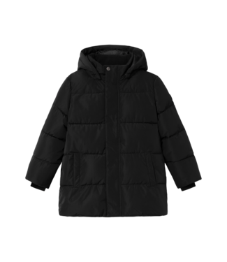 Name it winter winterjas jongens - zwart - puffer - NkmMedow