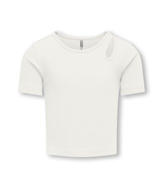 Kids ONLY zomer top meisjes - wit - KogNessa
