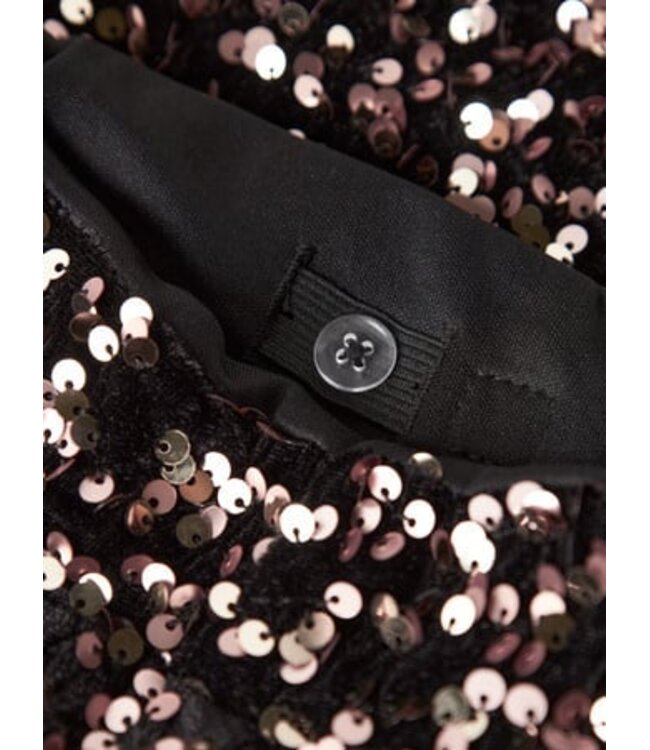 Name it winter broek meisjes - bruin - wide, straight fit - NkfRunica