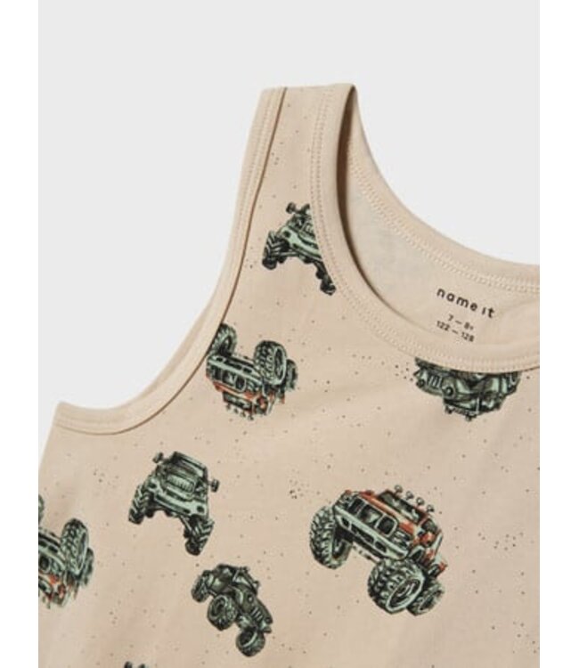 Name it winter ondergoed jongens - wit - 2p top - NkmTank