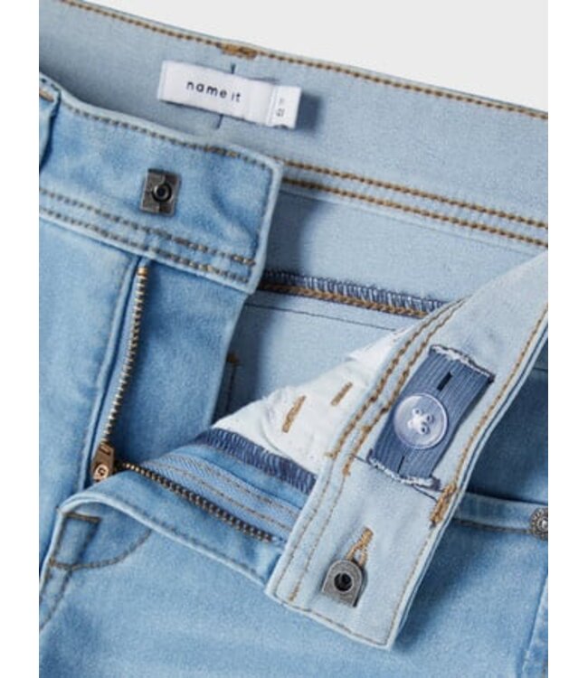 Name it winter jeansbroek jongens - blauw - xslim fit - NkmSilas