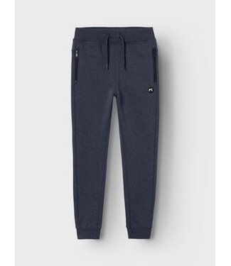 Name it winter sweat broek meisjes - blauw - regular fit - NkmVimo