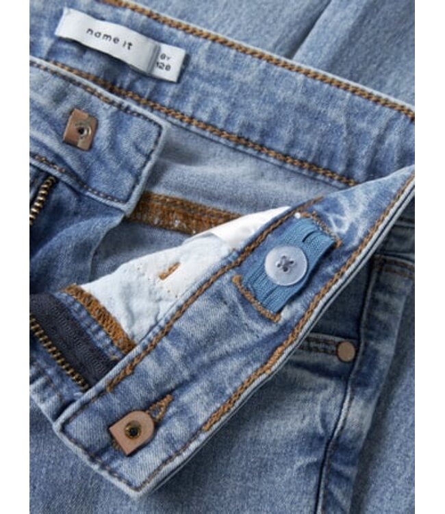 Name it winter jeansbroek meisjes - blauw - skinny fit - NkfPolly