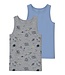 Name it winter ondergoed jongens - grijs - 2p top - NkmTank