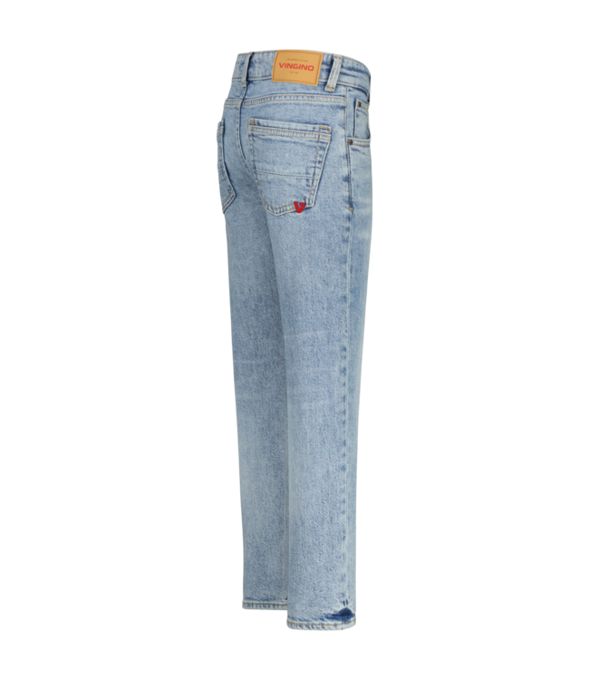 Vingino winter jeansbroek jongens - blauw - Pierre - straight fit