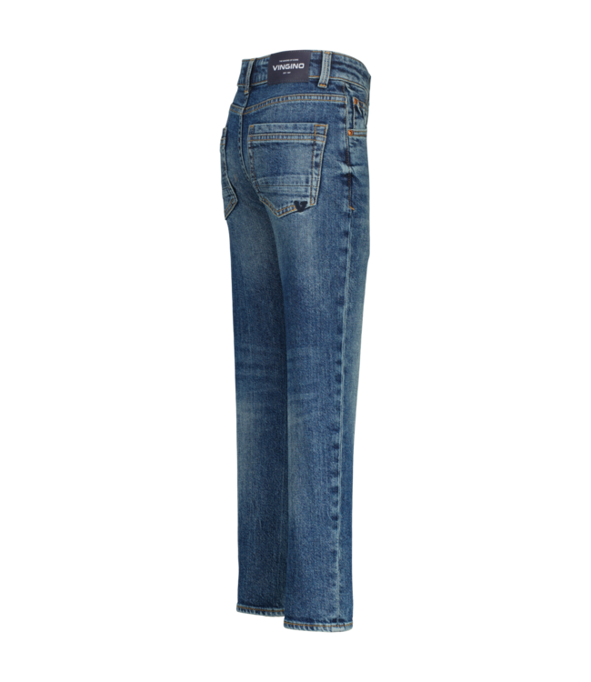 Vingino winter jeansbroek jongens - blauw - Pierre - straight fit