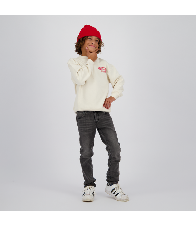 Vingino winter jeansbroek jongens - grijs - Diego icon - slim fit