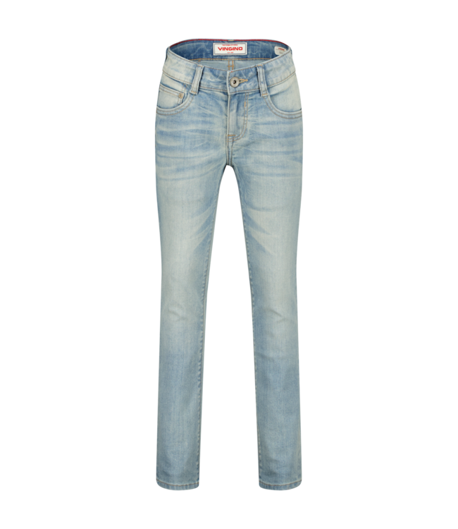 Vingino winter jeansbroek jongens - blauw - Diego icon - slim fit