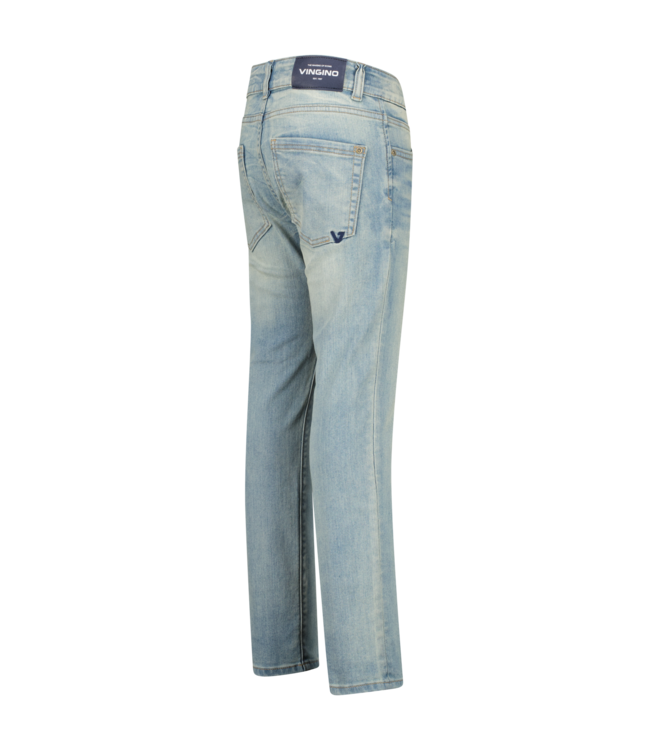 Vingino winter jeansbroek jongens - blauw - Diego icon - slim fit