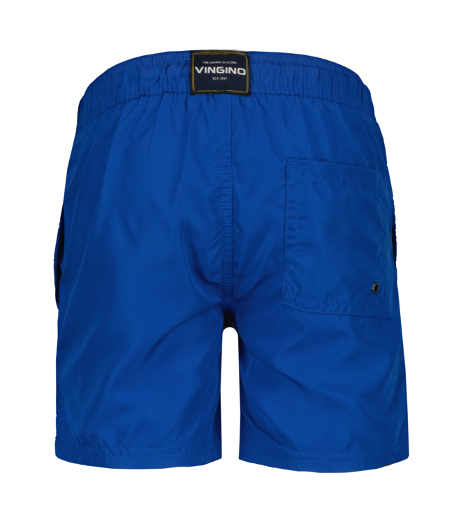 Vingino winter zwembroek jongens - blauw - Basic-swimtrunk - relaxed fit