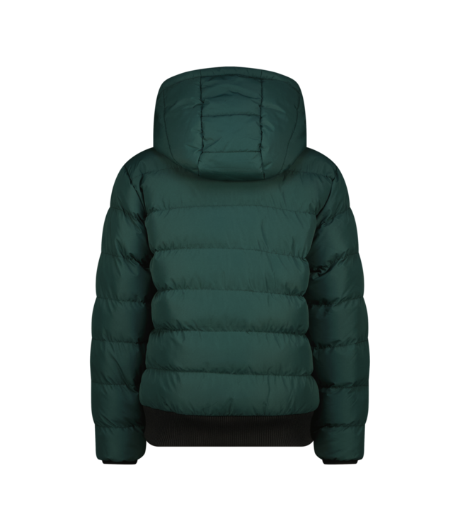 Vingino winter jas jongens - donker groen - Tafreo - capuchon