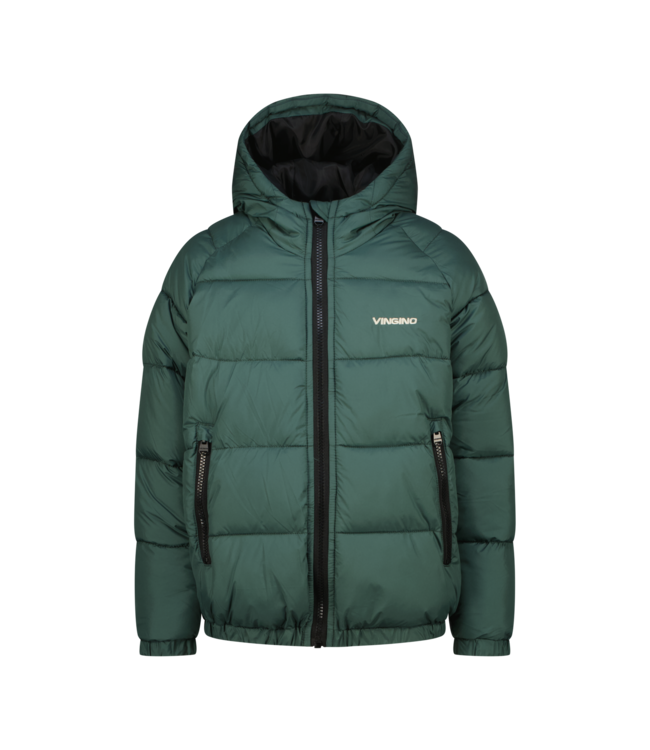Vingino winter jas jongens - donker groen - Tado - regular fit