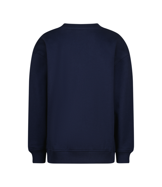 Vingino winter sweater jongens - donker blauw - Noar - oversized fit