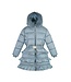 Le Chic winter winterjas meisjes - blauw - Blight- ruffle