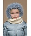 Le Chic winter winterjas meisjes - blauw - Blight- ruffle