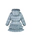 Le Chic winter winterjas meisjes - blauw - Blight- ruffle