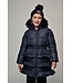 Le Chic winter winterjas meisjes - navy blauw - Blight - ruffle