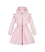 Le Chic winter winterjas meisjes - roze - Beth - riem
